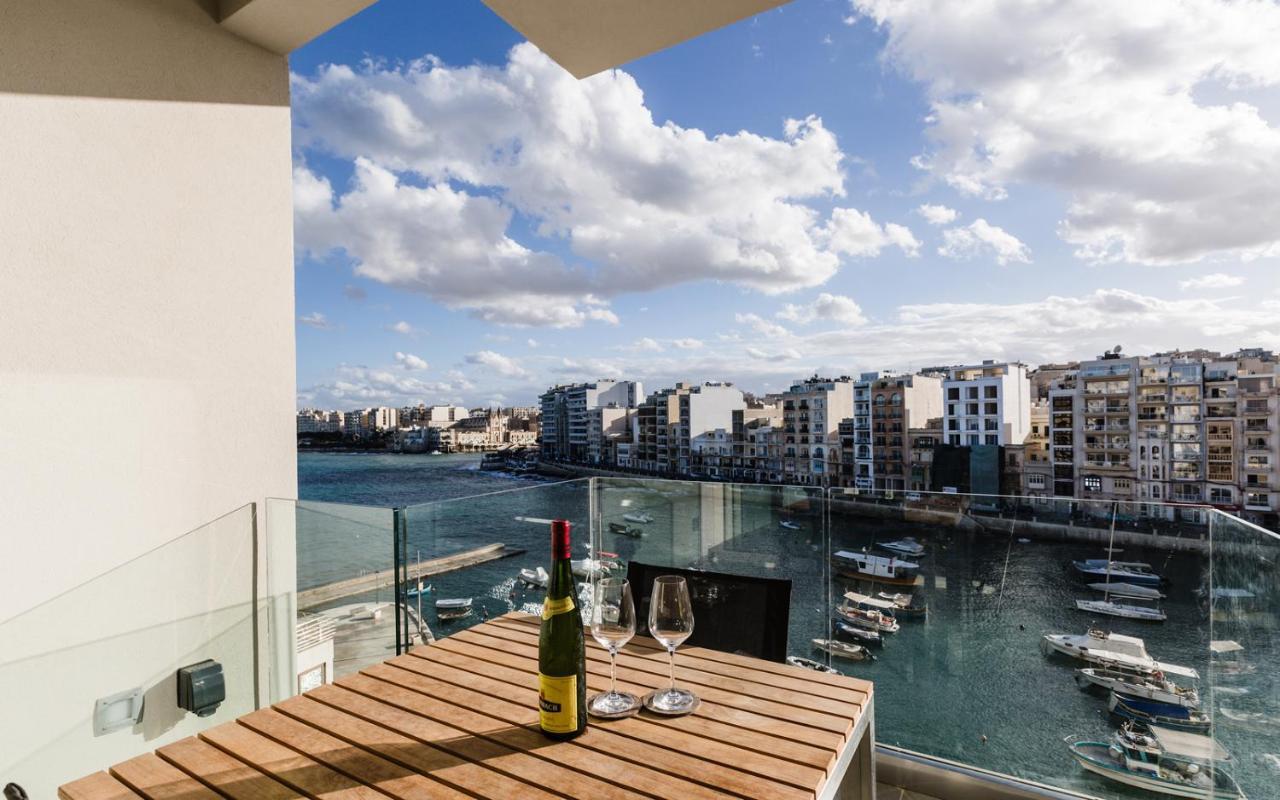 דירות Saint Julian's Splendid Seaside Retreat On Spinola Bay מראה חיצוני תמונה